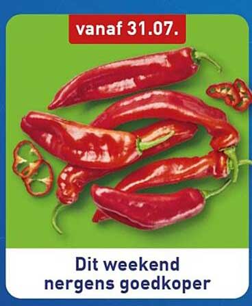 Dit weekend nergens goedkoper