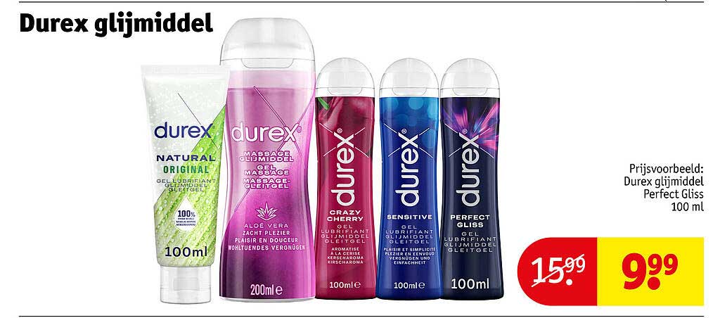 Durex glijmiddel