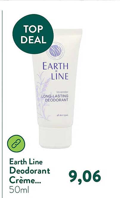 Earth Line Deodorant Crème... 50ml