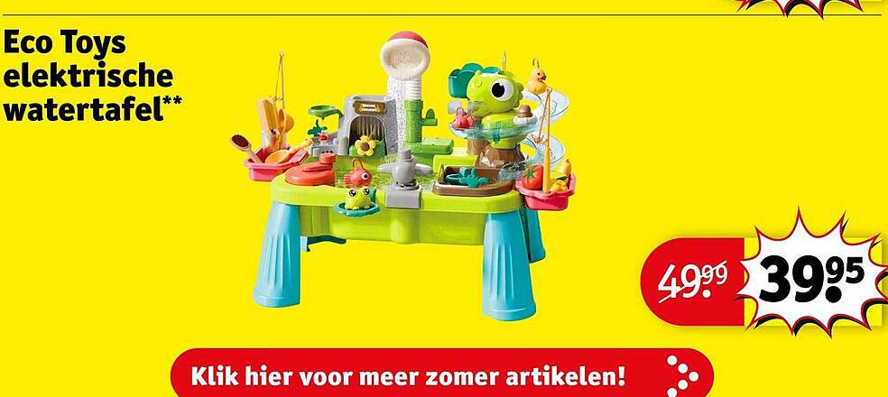 Eco Toys elektrische watertafel**