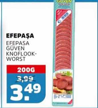 EFEPAŞA GÜVEN KNOFLOOK-WORST 200G