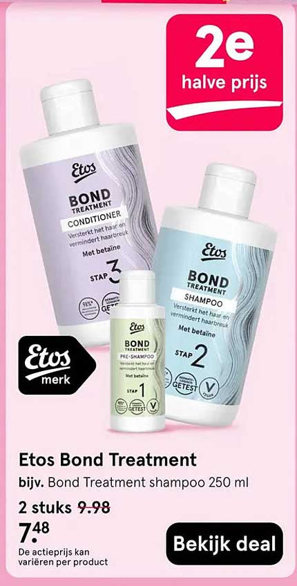 Etos Bond Treatment 2e halve prijs