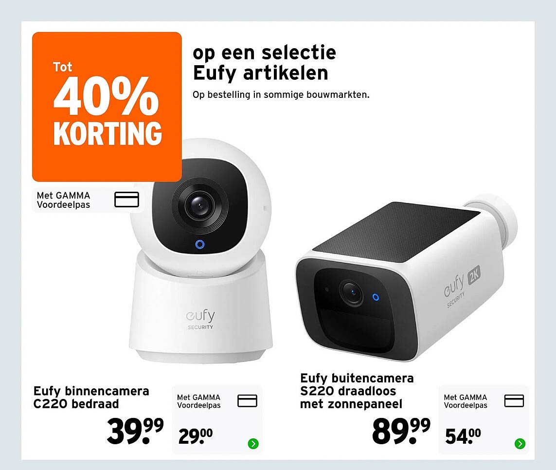 Eufy binnencamera C220 bedraad