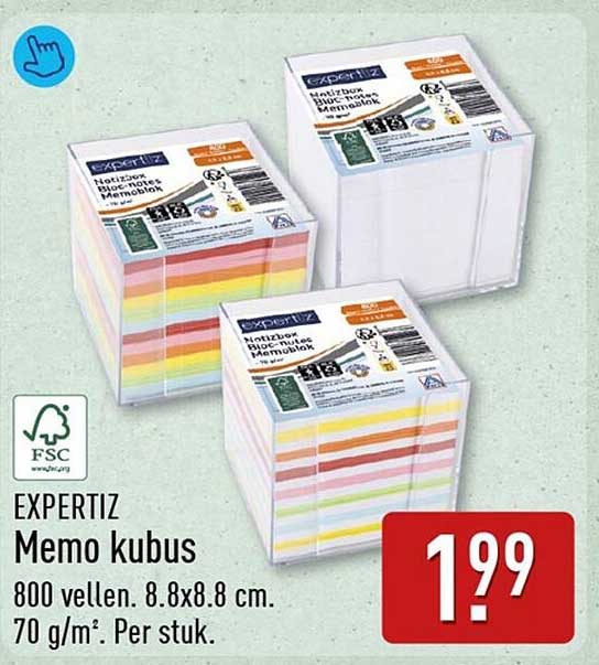 EXPERTIZ Memo kubus