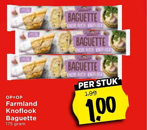 Farmland Knoflook Baguette 175 gram