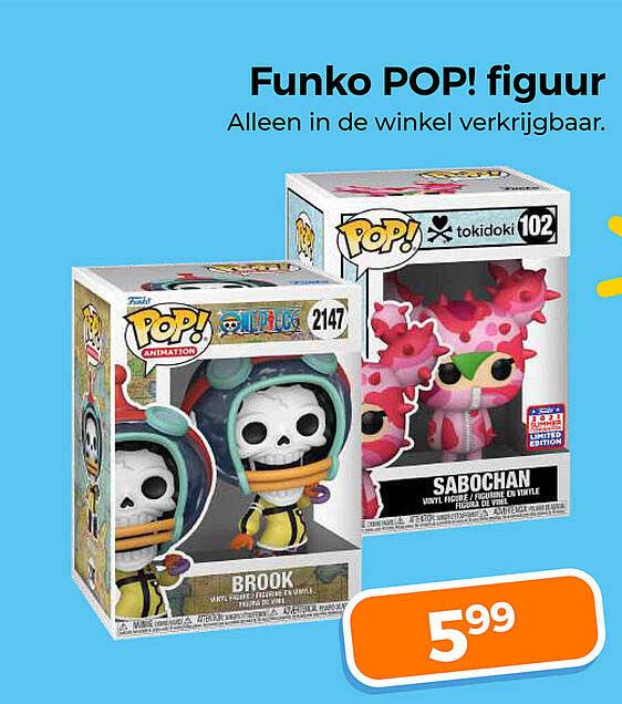 Funko POP! figuur Alleen in de winkel verkrijgbaar.
