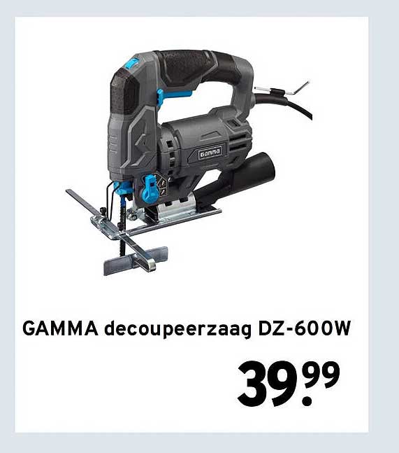 GAMMA decoupeerzaag DZ-600W