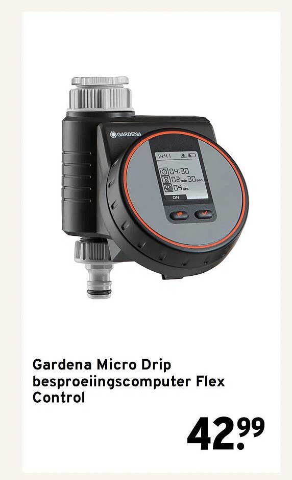 Gardena Micro Drip besproeiingscomputer Flex Control