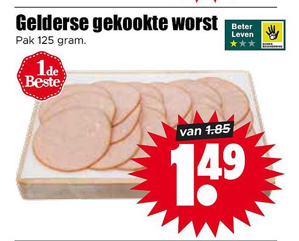 Gelderse gekookte worst