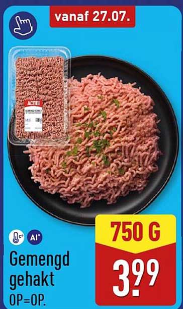 Gemengd gehakt 750 G
