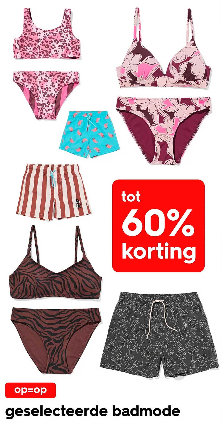 geselecteerde badmode