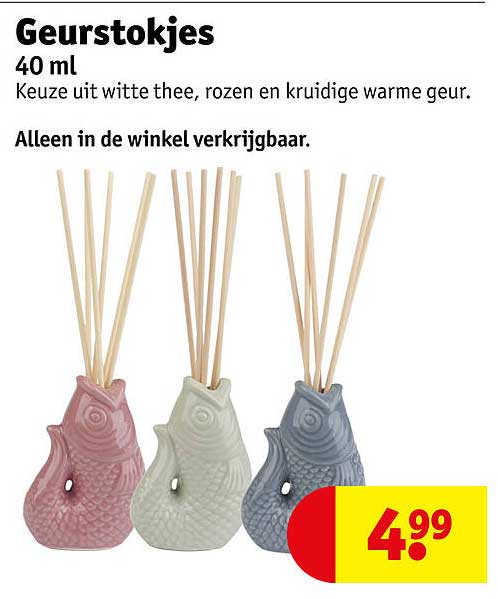 Geurstokjes 40 ml