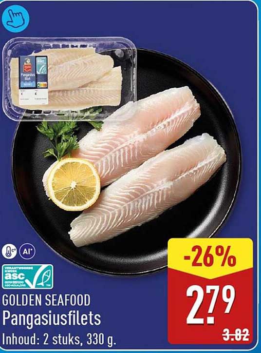 GOLDEN SEAFOOD Pangasiusfilets