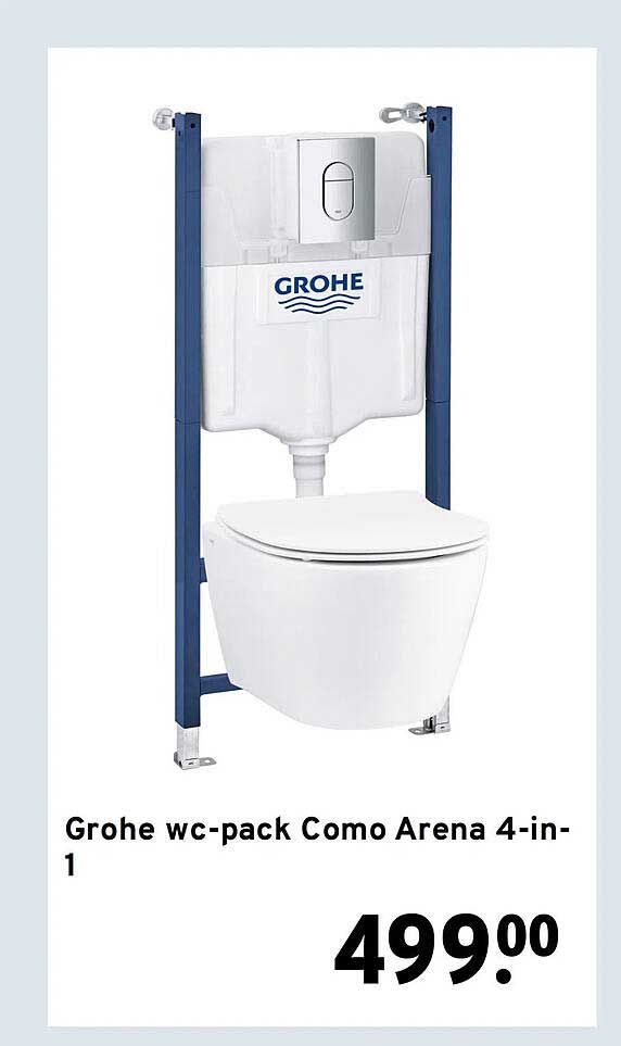 Grohe wc-pack Como Arena 4-in-1