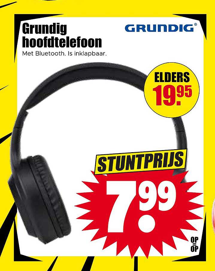 Grundig hoofdtelefoon