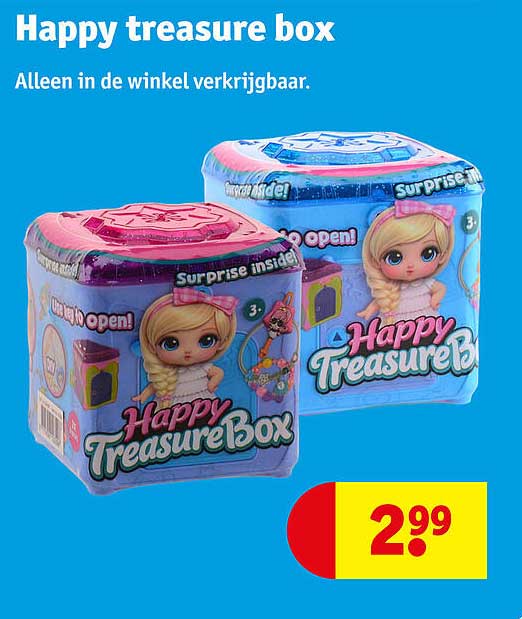 Happy treasure box