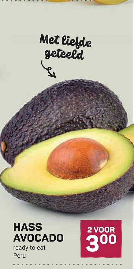 HASS AVOCADO ready to eat Peru