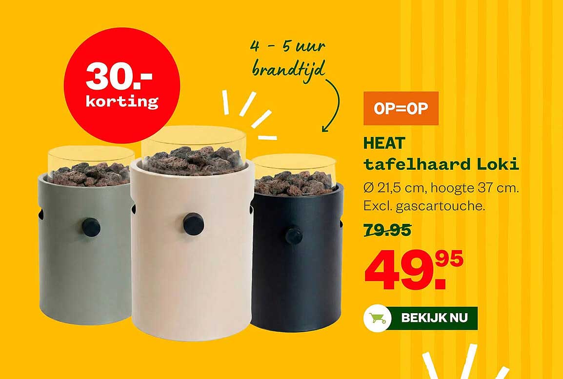 HEAT tafelhaard Loki