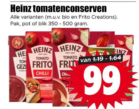 Heinz tomatenconserven