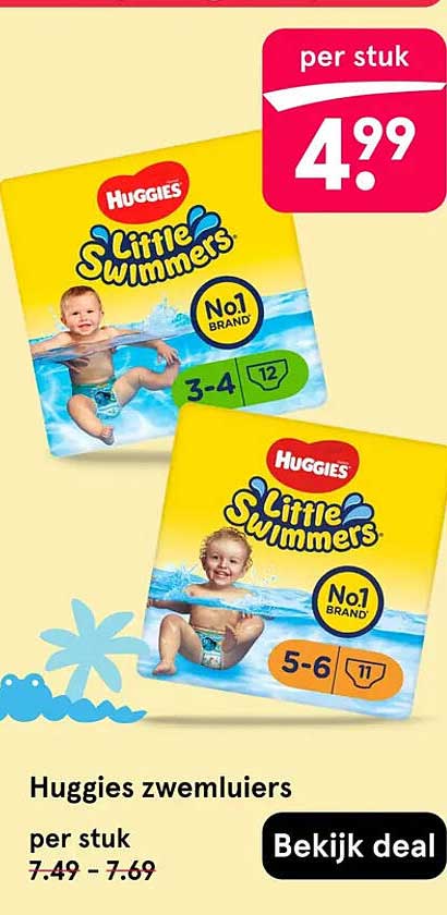 Huggies zwemluier per stuk