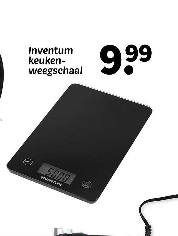 Inventum keuken-weegschaal