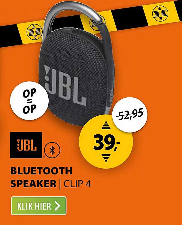 JBL Bluetooth speaker | Clip 4 OP=OP