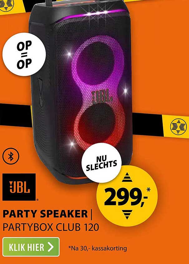 JBL PARTY SPEAKER PARTYBOX CLUB 120