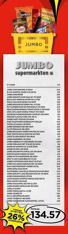 JUMBO supermarkten