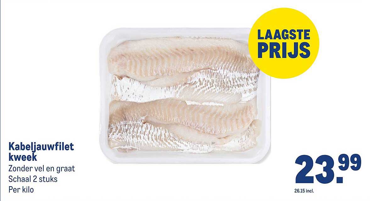 Kabeljauwfilet week