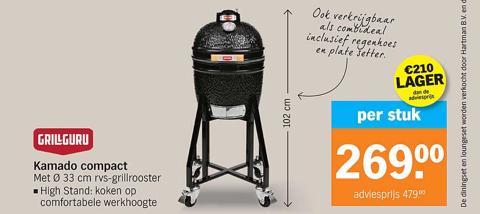 Kamado compact