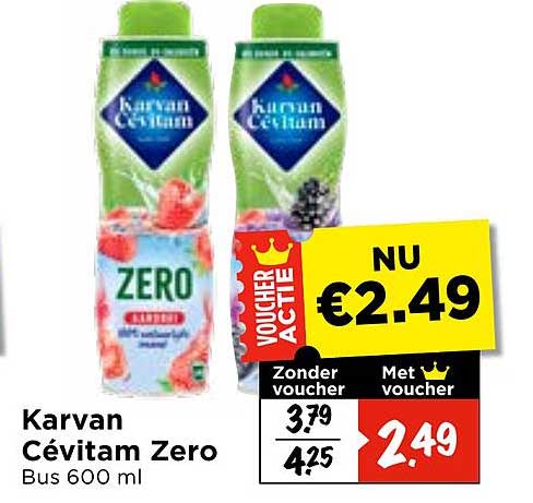 Karvan Cévitam Zero Bus 600 ml