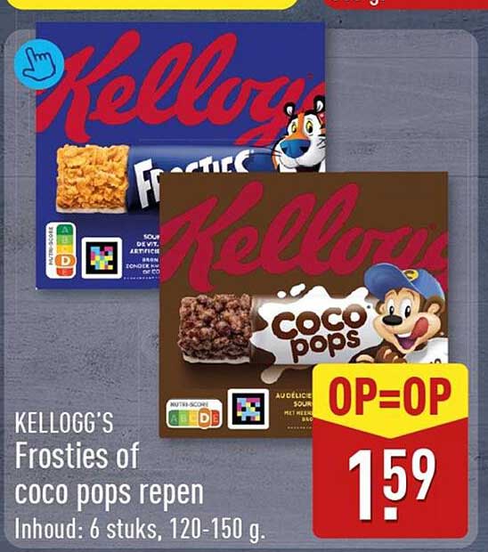 Kellogg's Frosties of coco pops repen OP=OP