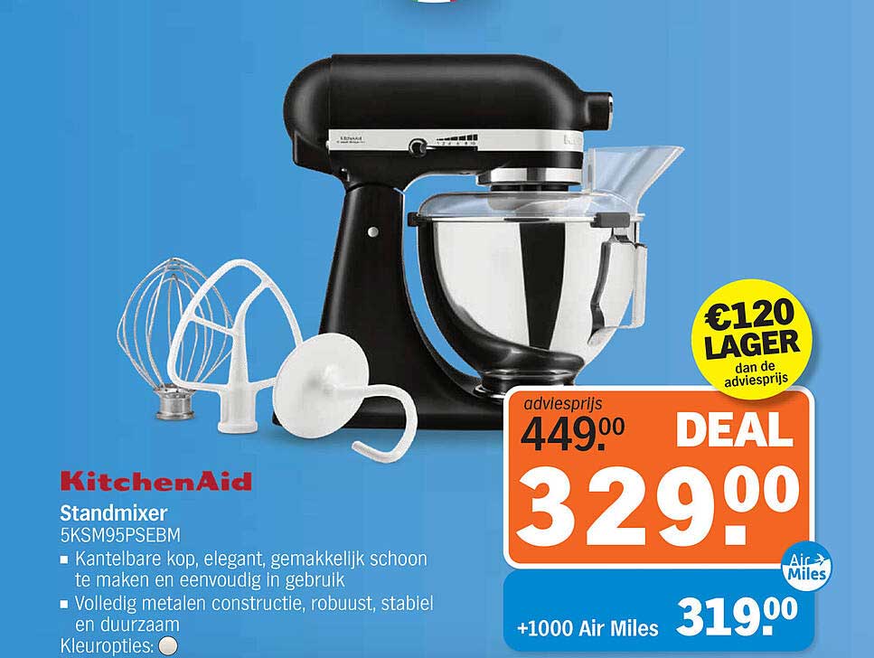 KitchenAid Standmixer 5KSM95PSEBM