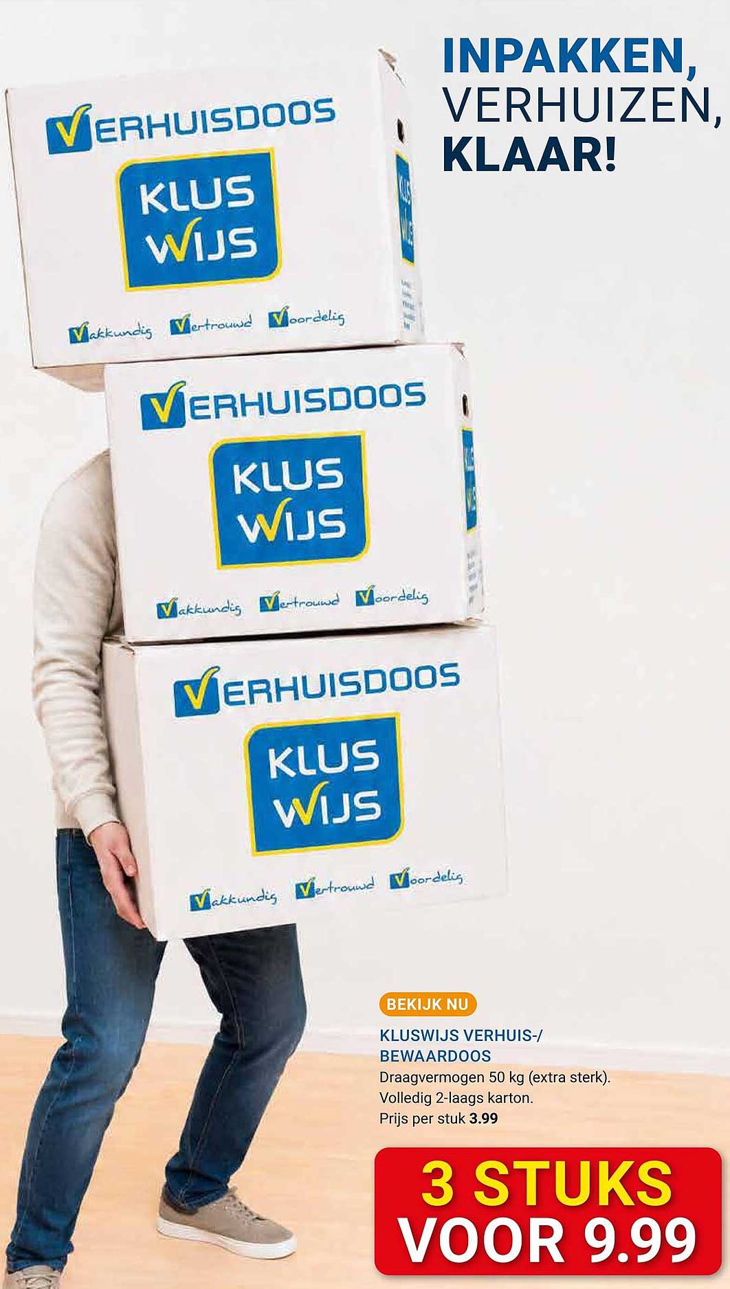 KLUSWIJS VERHUIS-/BEWAARDOOS