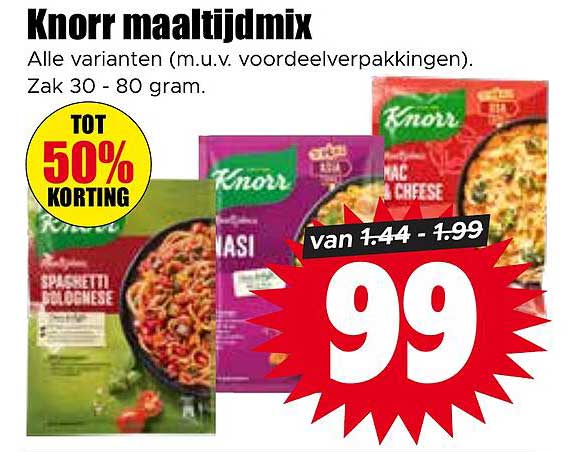 Knorr maaltijdmix