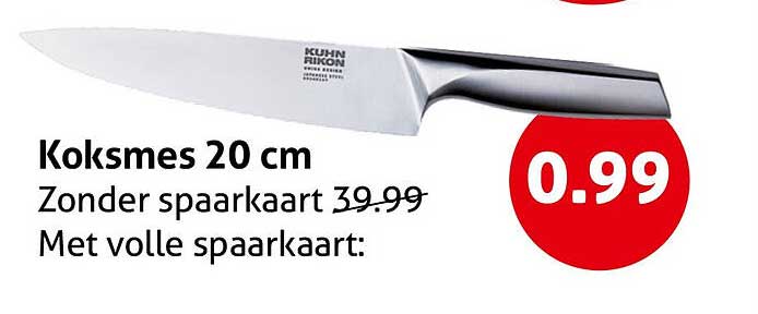 Koksmes 20 cm