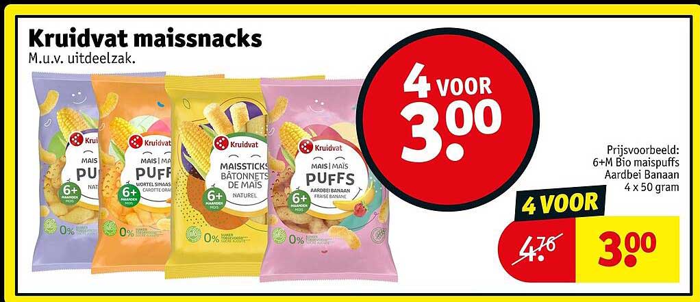 Kruidvat maissnacks