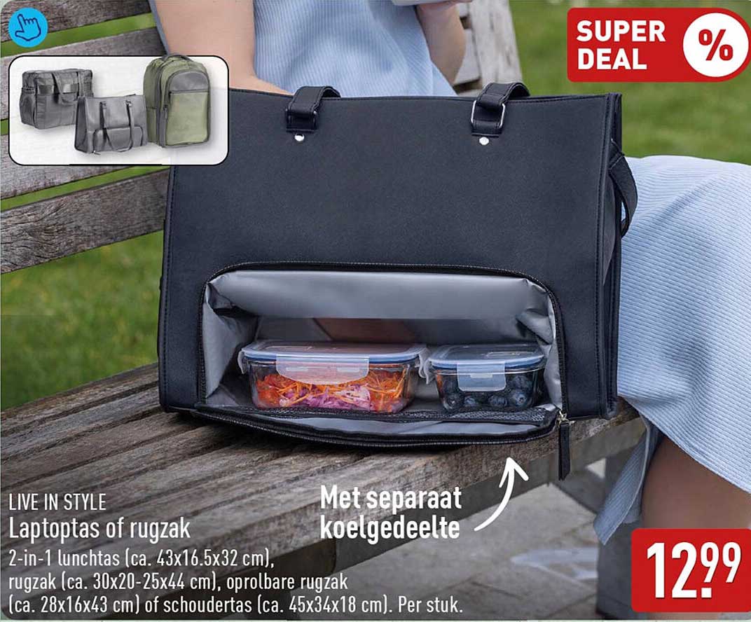 Laptoptas of rugzak