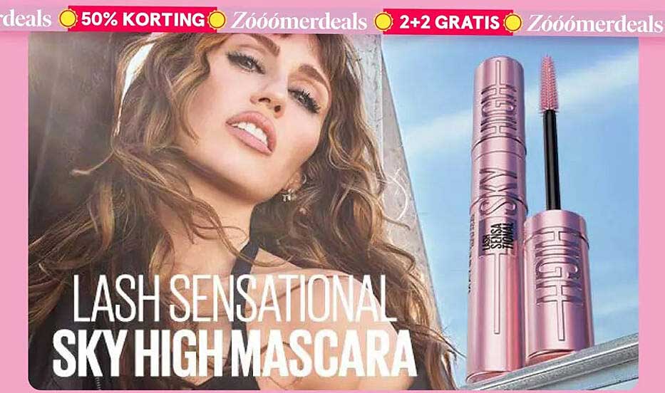 Lash Sensational Sky High Mascara 2+2 GRATIS