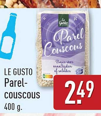 Le Gusto Parel-couscous 400 g.