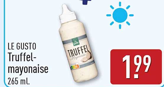 LE GUSTO Truffel-mayonaise 265 ml.