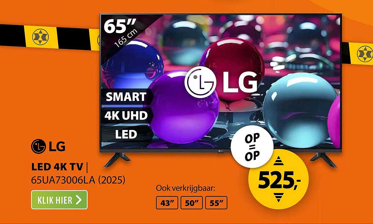 LED 4K TV 65UA73006LA (2025)