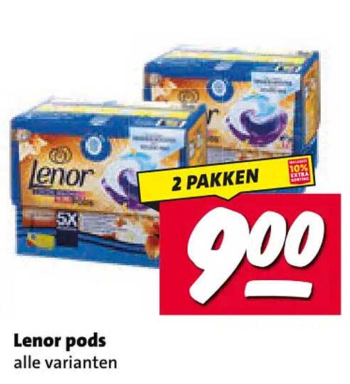 Lenor pods alle varianten 2 pakken