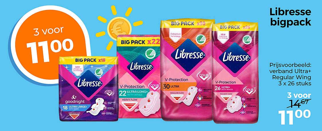 Libresse bigpack