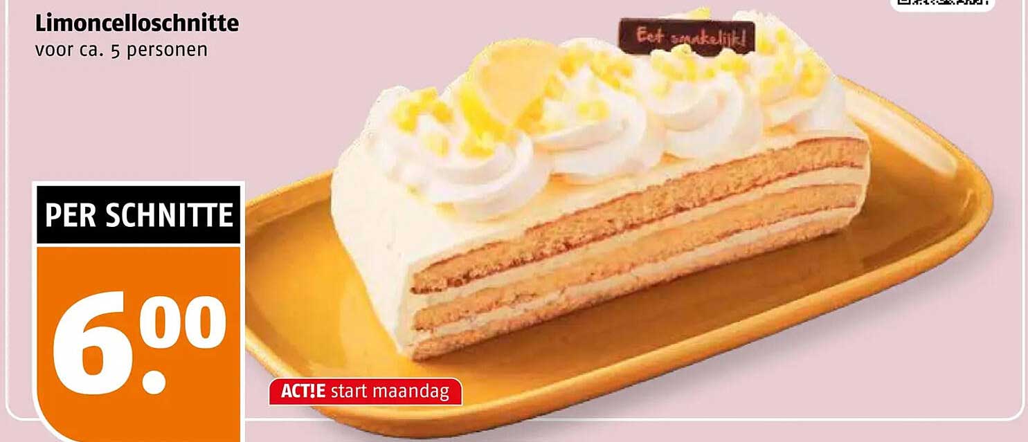 Limoncelloschnitte voor ca. 5 personen