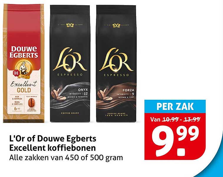 L'Or of Douwe Egberts Excellent koffiebonen