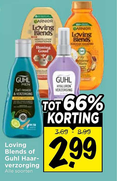Loving Blends of Guhl Haarverzorging Alle soorten TOT 66% KORTING