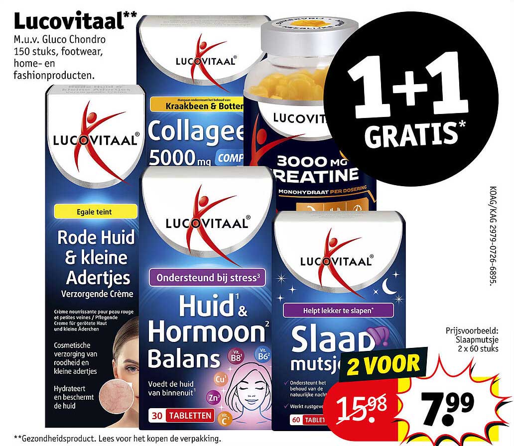 Lucovitaal** 1+1 GRATIS*