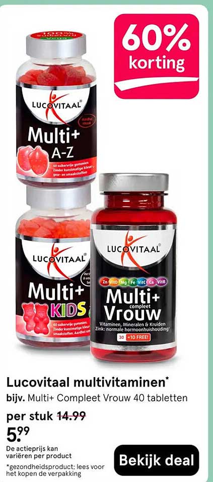 Lucovitaal multivitaminen*