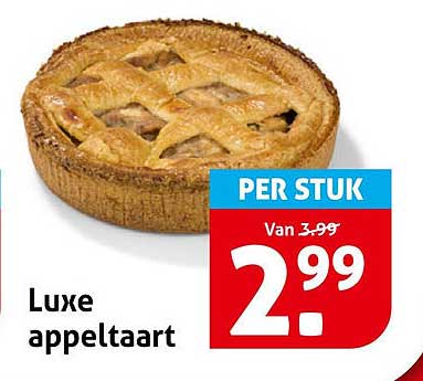 Luxe appeltaart